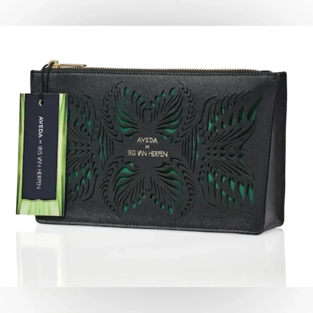 AVEDA IRIS VAN HERPEN SYNTOPIA COSMETIC POUCH NEW With Tag - Picture 7 of 7
